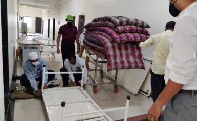 अकोलेत शिक्षकांनीच उभारलं ६० ऑक्सिजन बेडचं कोविड रुग्णालय !