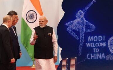 चीनमध्ये ड्रोनशोद्वारे मोदींचं स्वागत ? साफ खोटं !!!